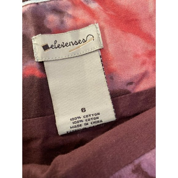 Anthro Elevenses Floral Helenium Field Skirt 6 - Picture 6 of 7